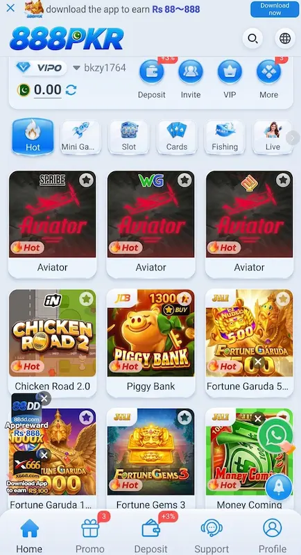 888pkr-game